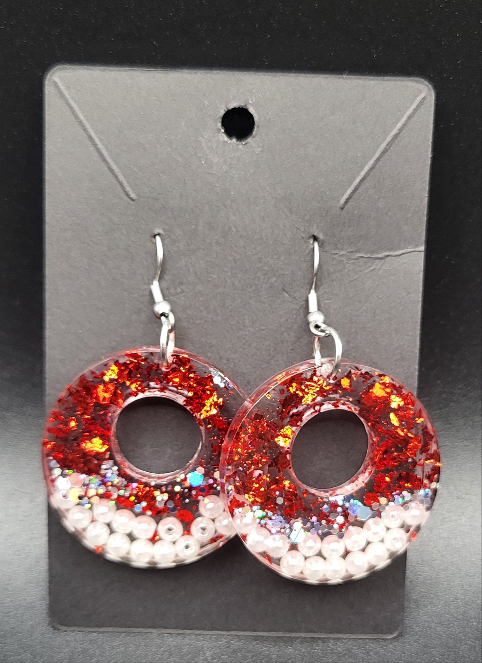 Boucles d’oreilles pendantes unique