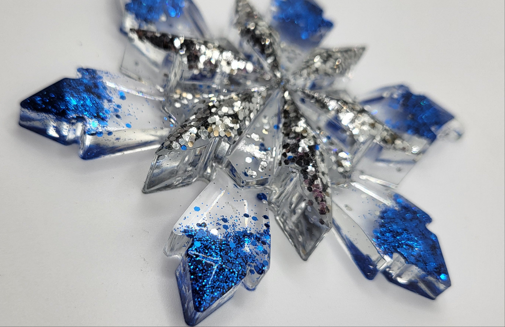 Boules de Noël forme étoiles