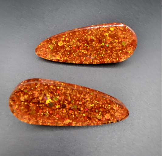 Barrettes Holographique unique lot de 2