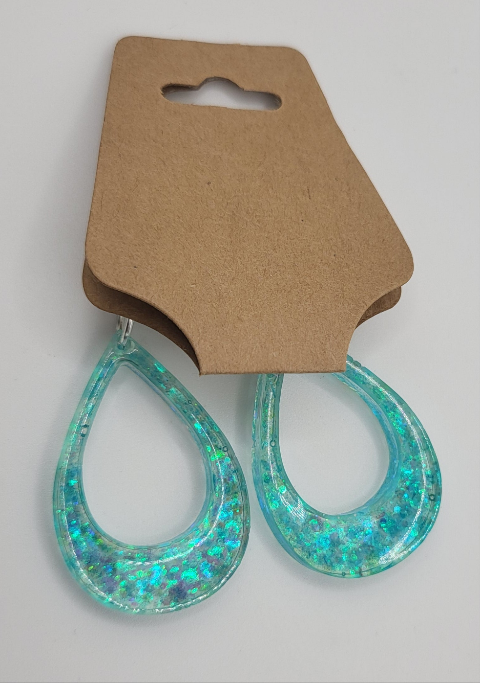 Boucles d’oreilles holographique