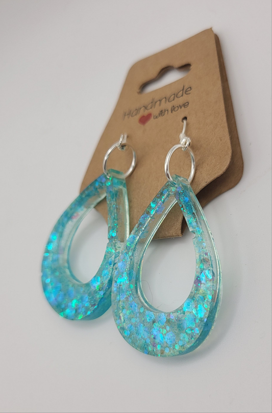 Boucles d’oreilles holographique