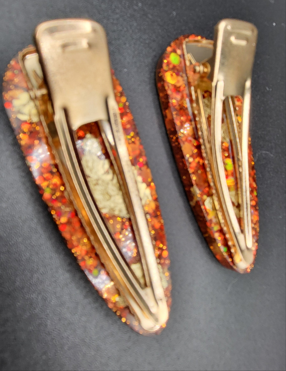 Barrettes Holographique unique lot de 2