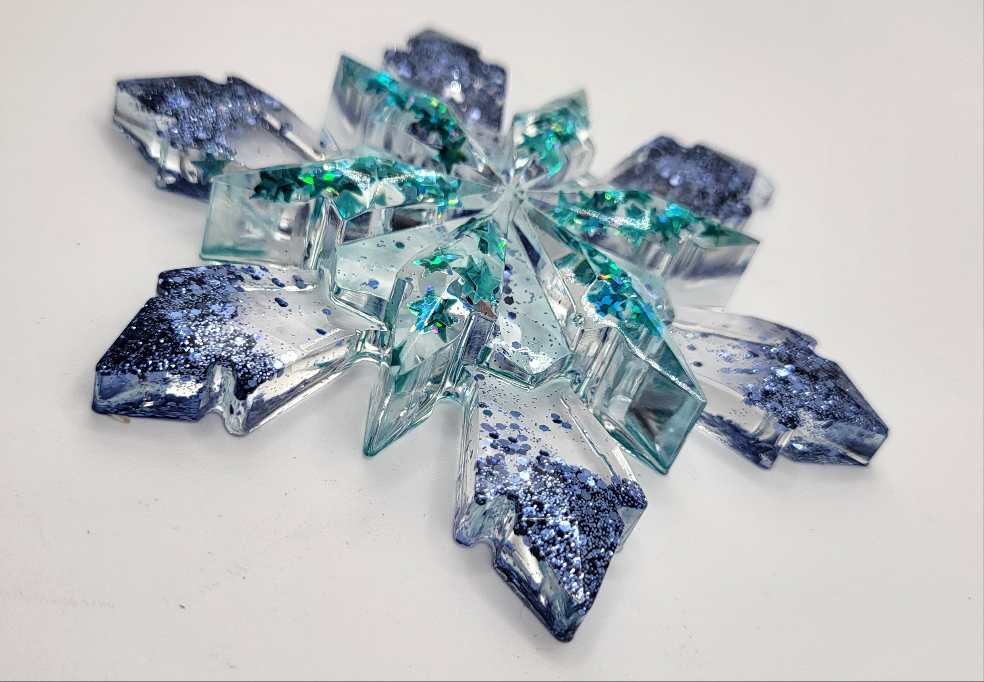 Boules de Noël forme étoiles