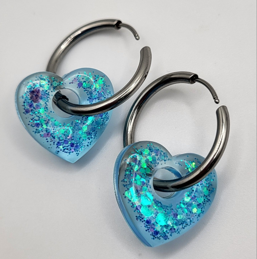 Boucles d’oreilles cœur