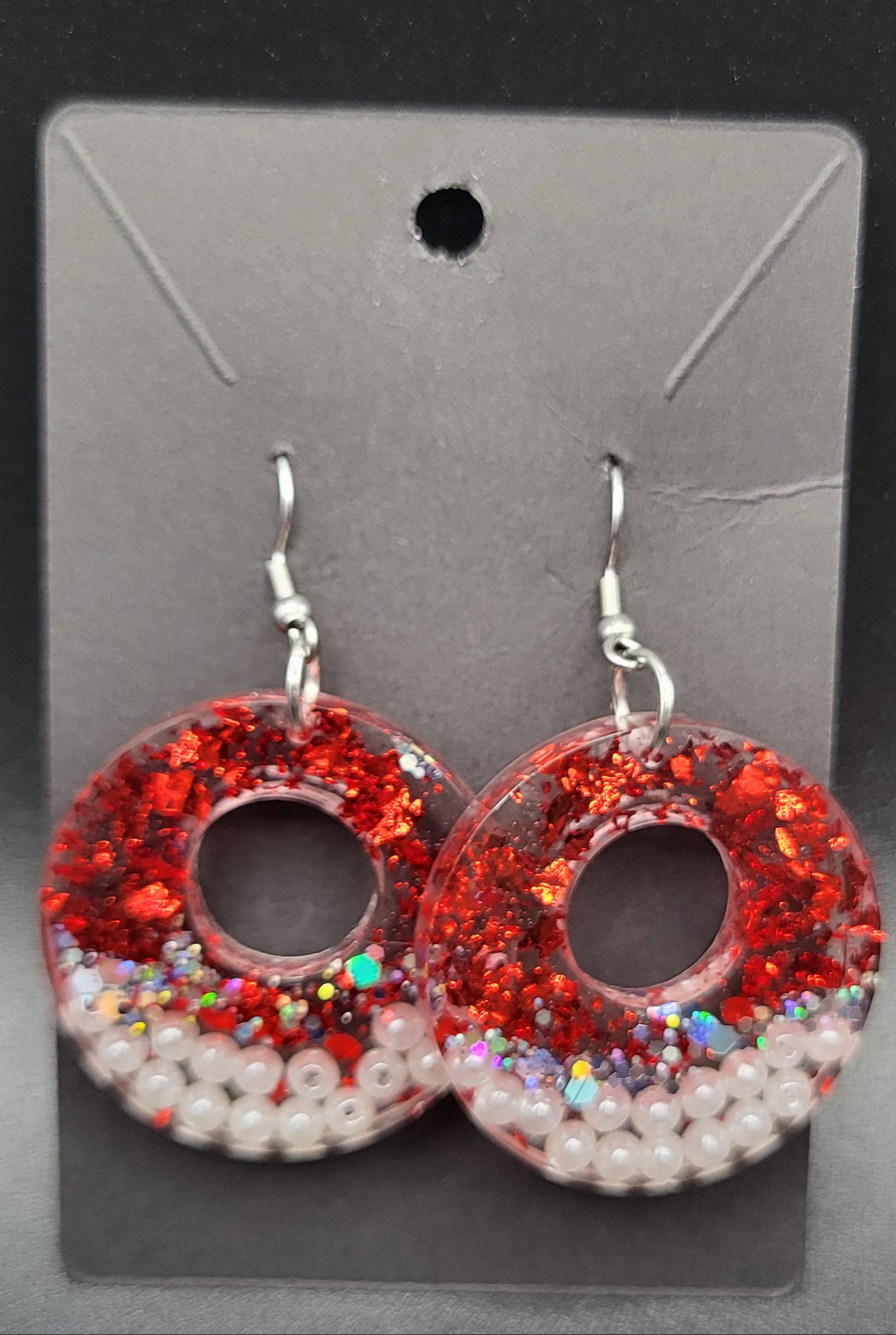 Boucles d’oreilles pendantes unique