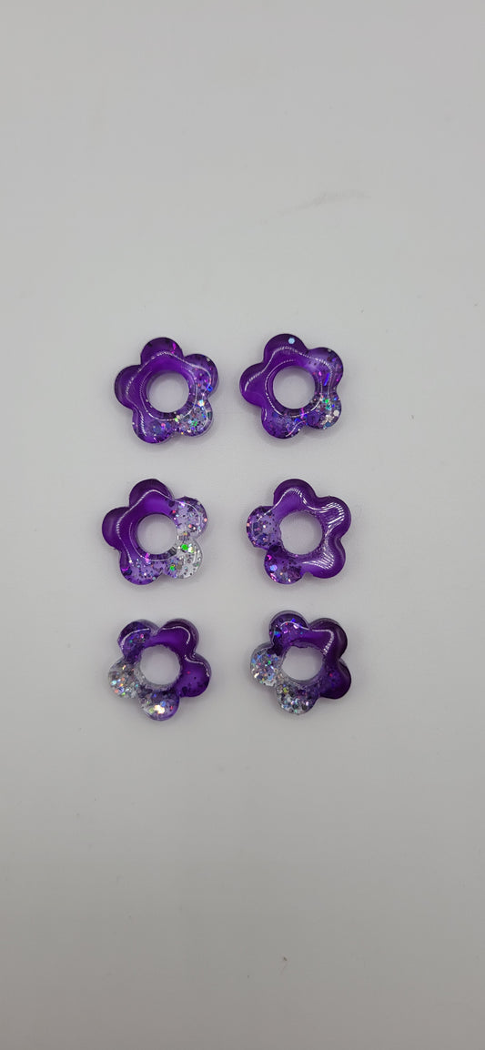 Pampilles violet holographique