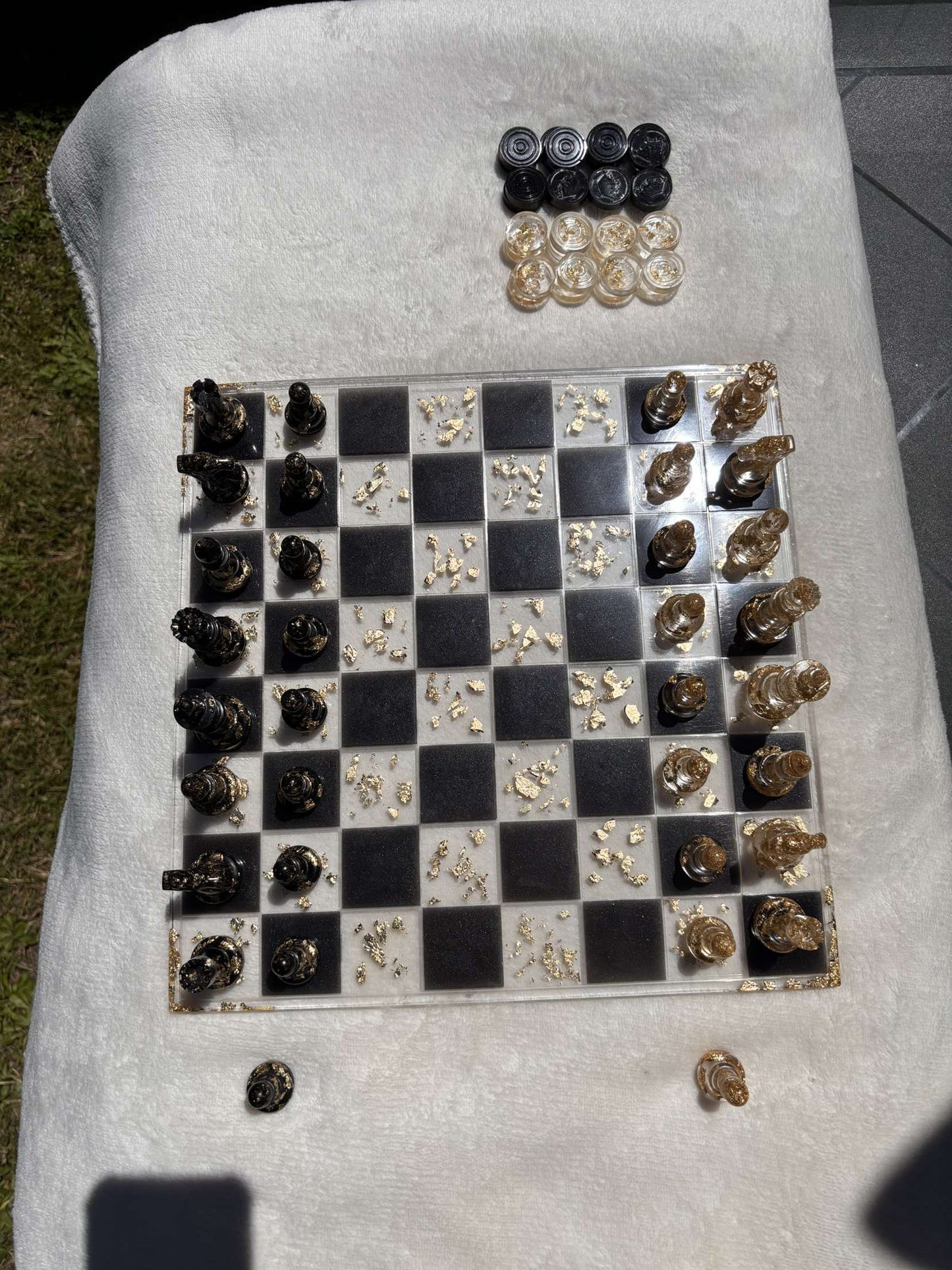 Échiquier Noir&Or
