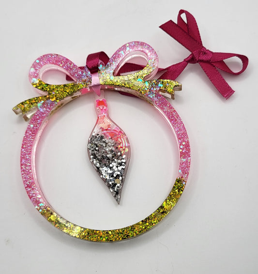 Boules de Noël forme rondes