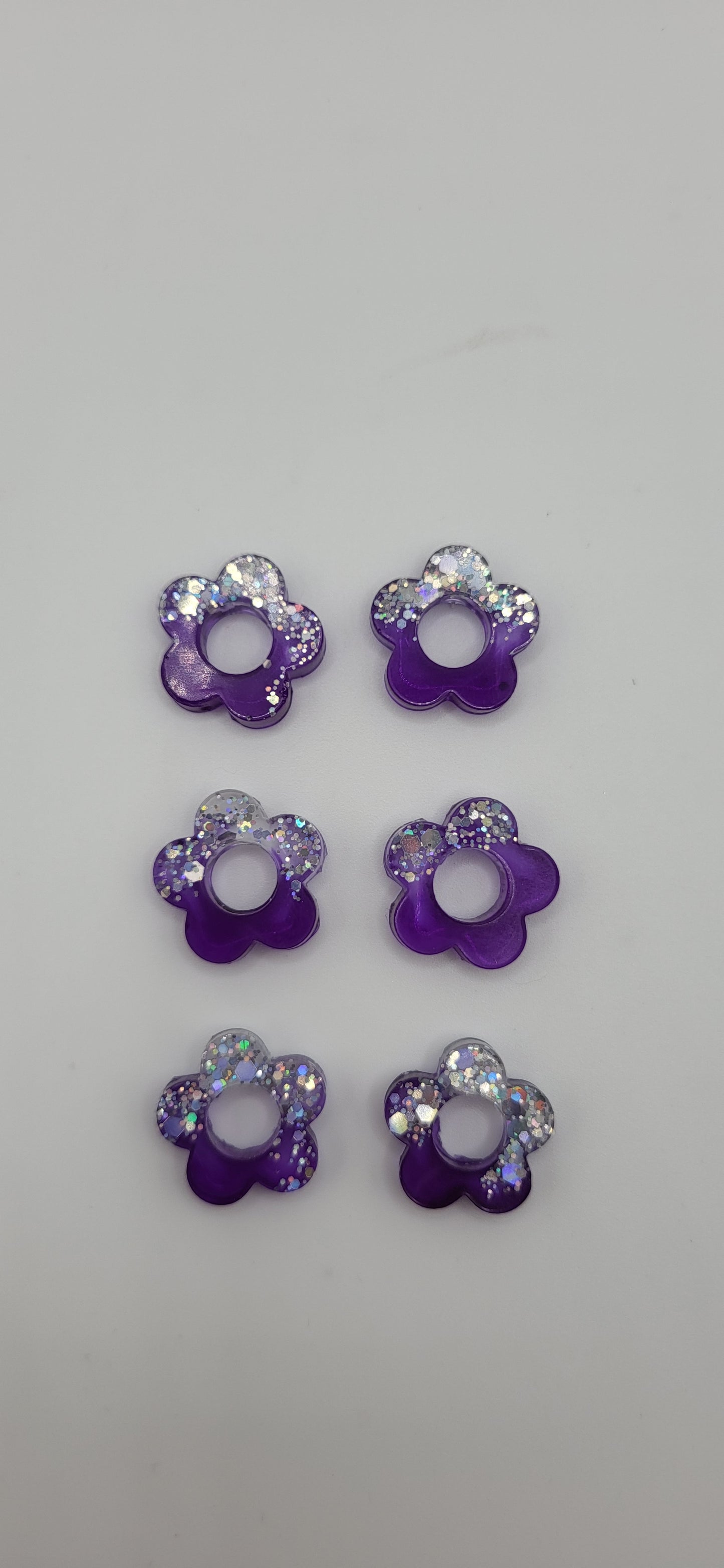 Pampilles violet holographique