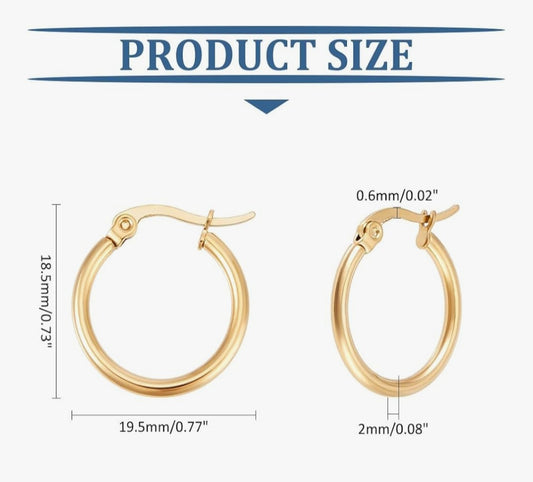 Créoles pour pampilles