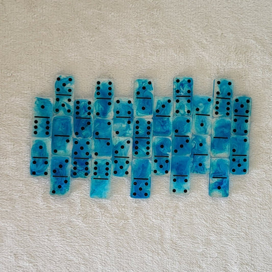 Jeu De Dominos Cyan