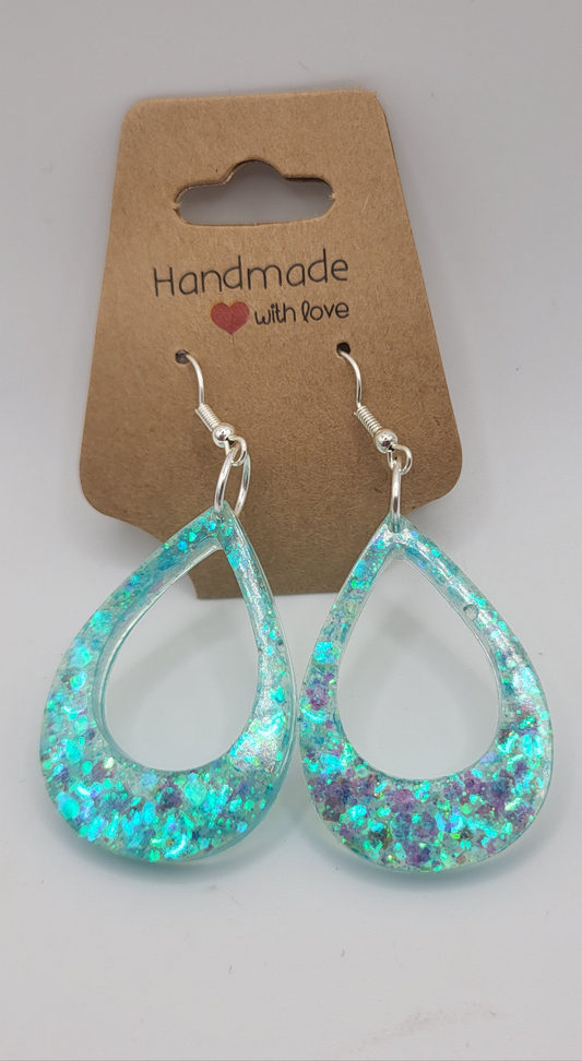 Boucles d’oreilles holographique