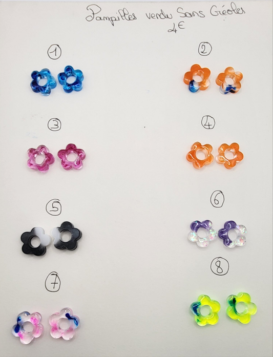 Boucles d’oreilles Pampilles