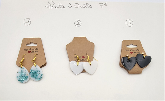 Boucles d’oreilles pendantes