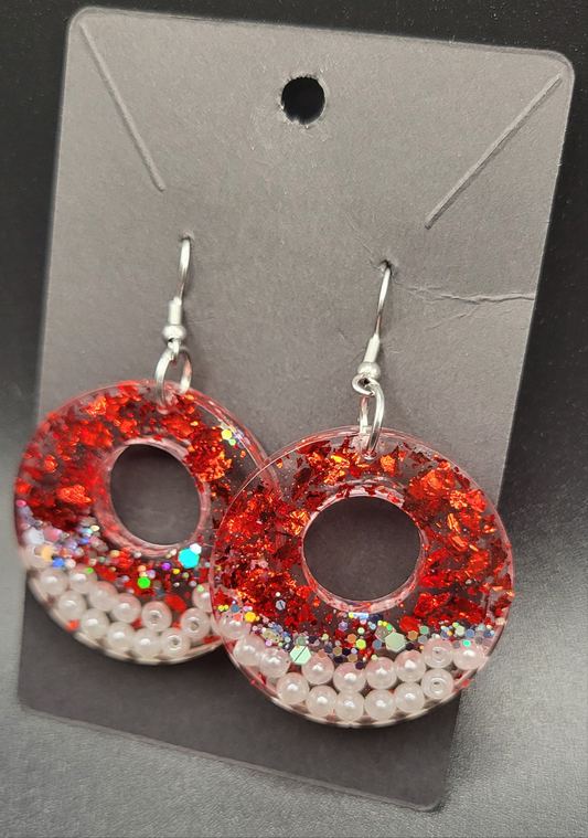 Boucles d’oreilles pendantes unique
