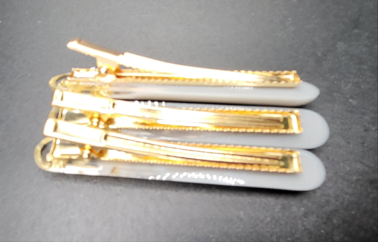 Lot 3 barrettes artisanales uniques