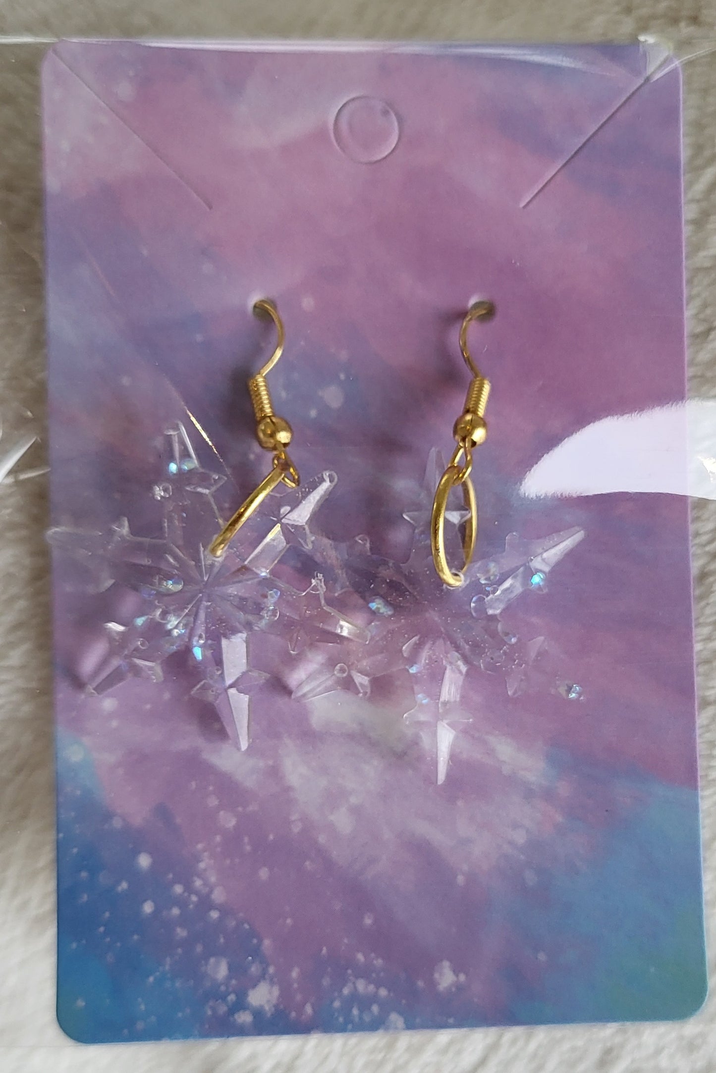 Boucles d’oreilles ❄️ flocons