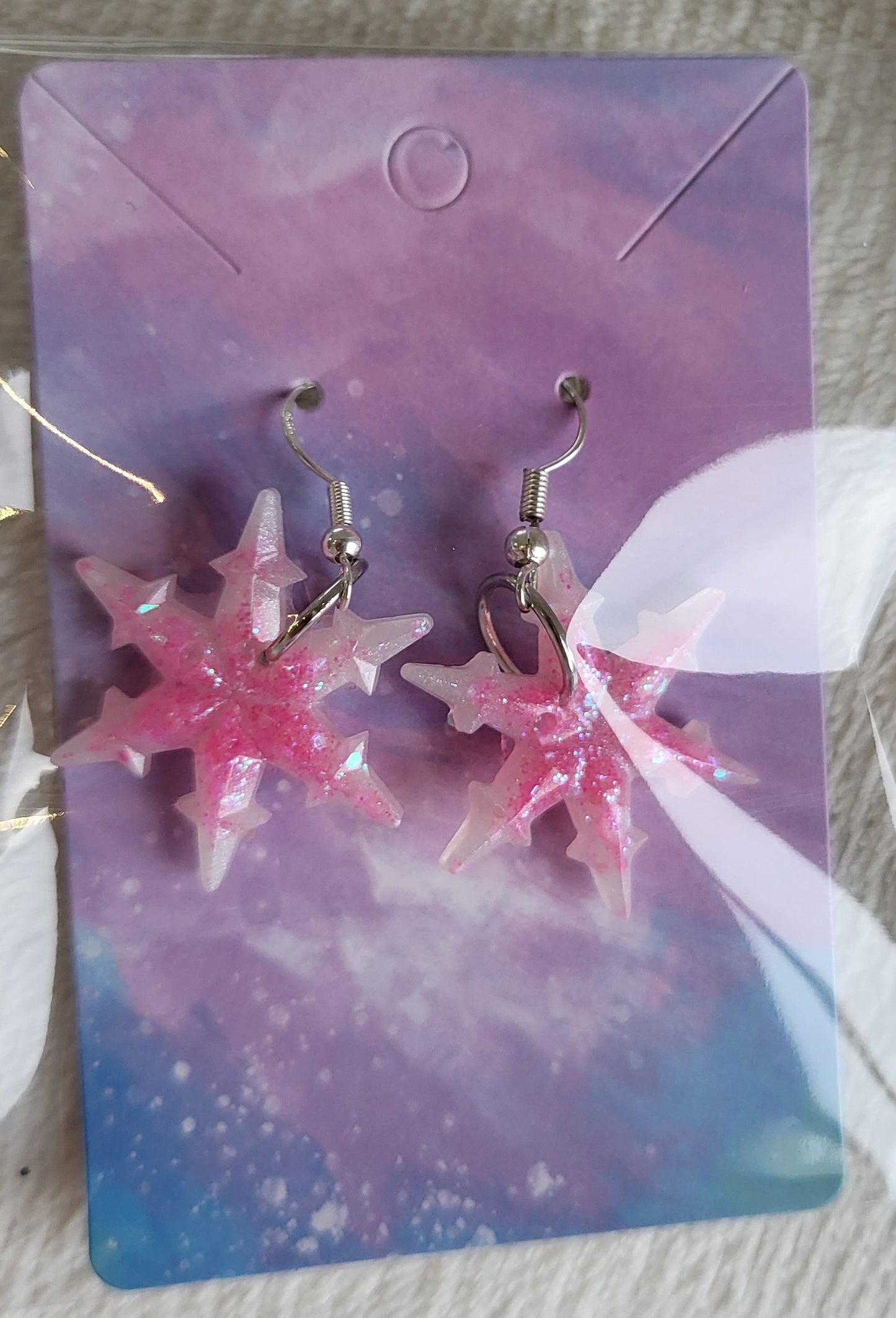 Boucles d’oreilles ❄️ flocons