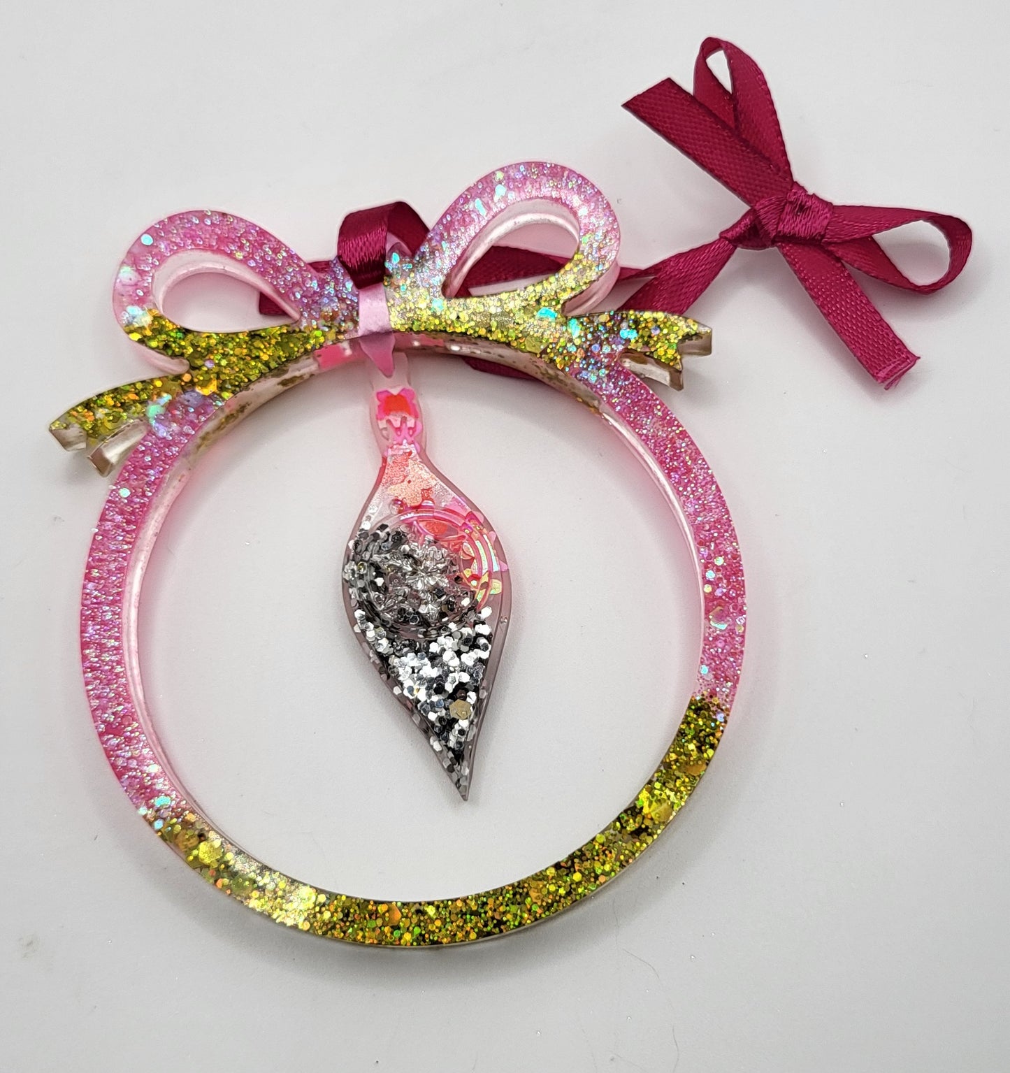 Boules de Noël forme rondes