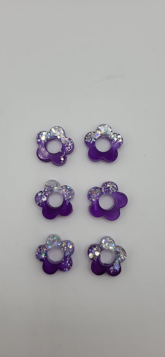Pampilles violet holographique