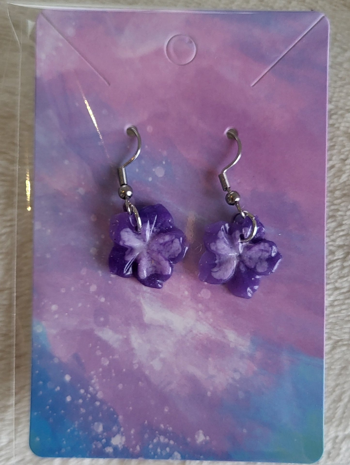 Boucles d’oreilles 🌸 fleurs