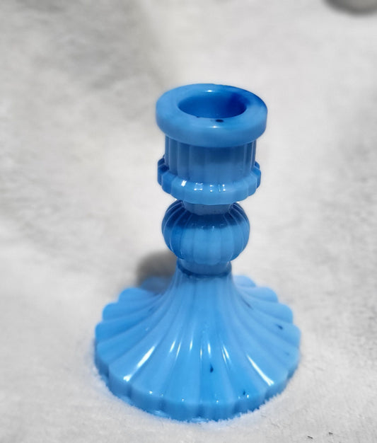 Chandelier bleu et perle marbré