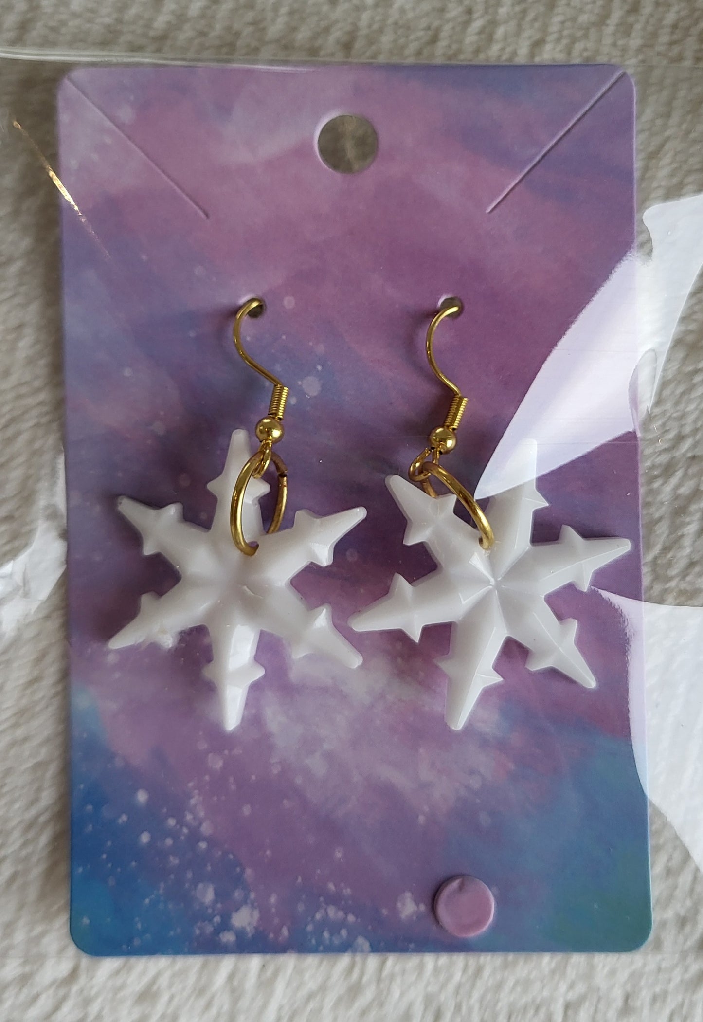 Boucles d’oreilles ❄️ flocons