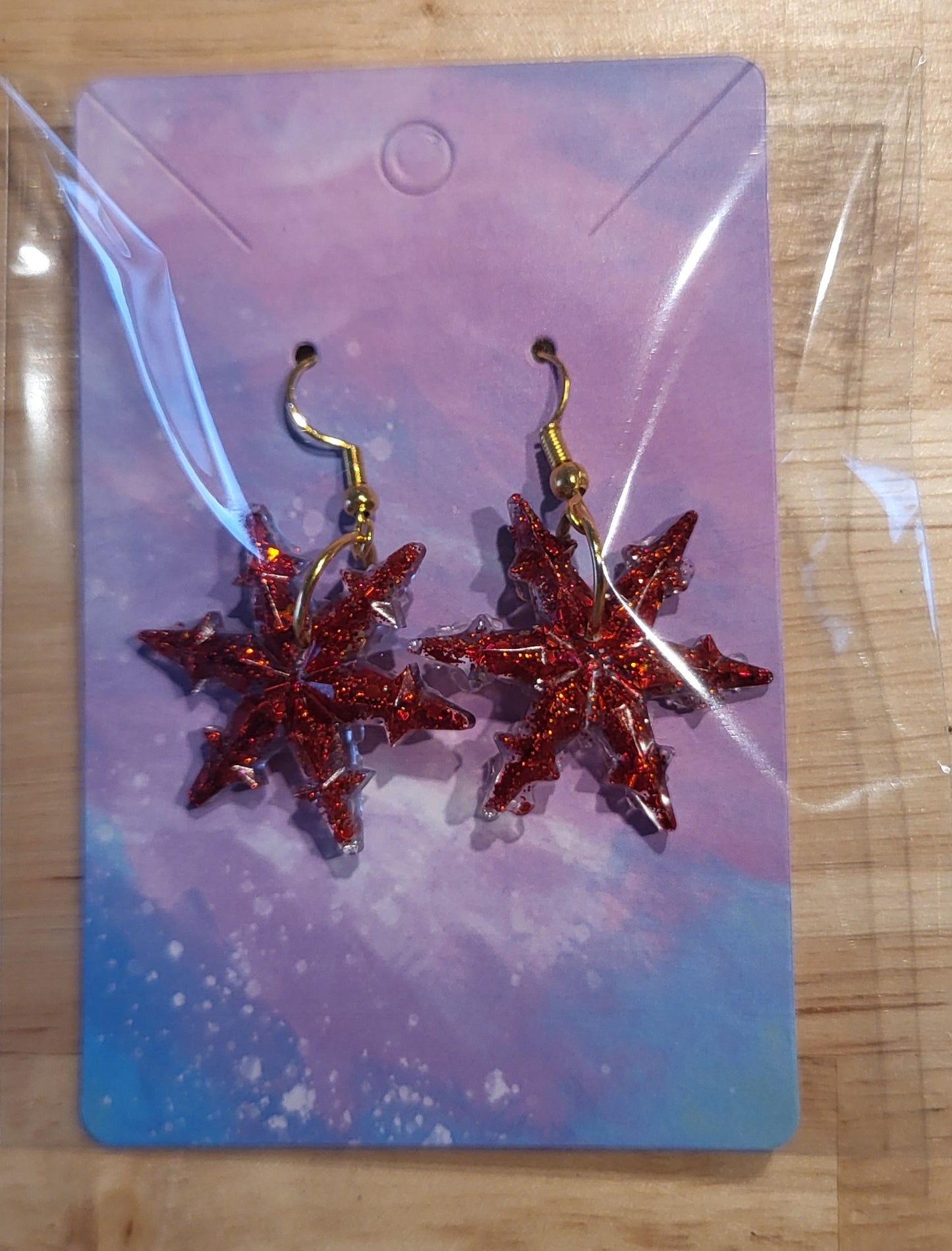 Boucles d’oreilles ❄️ flocons