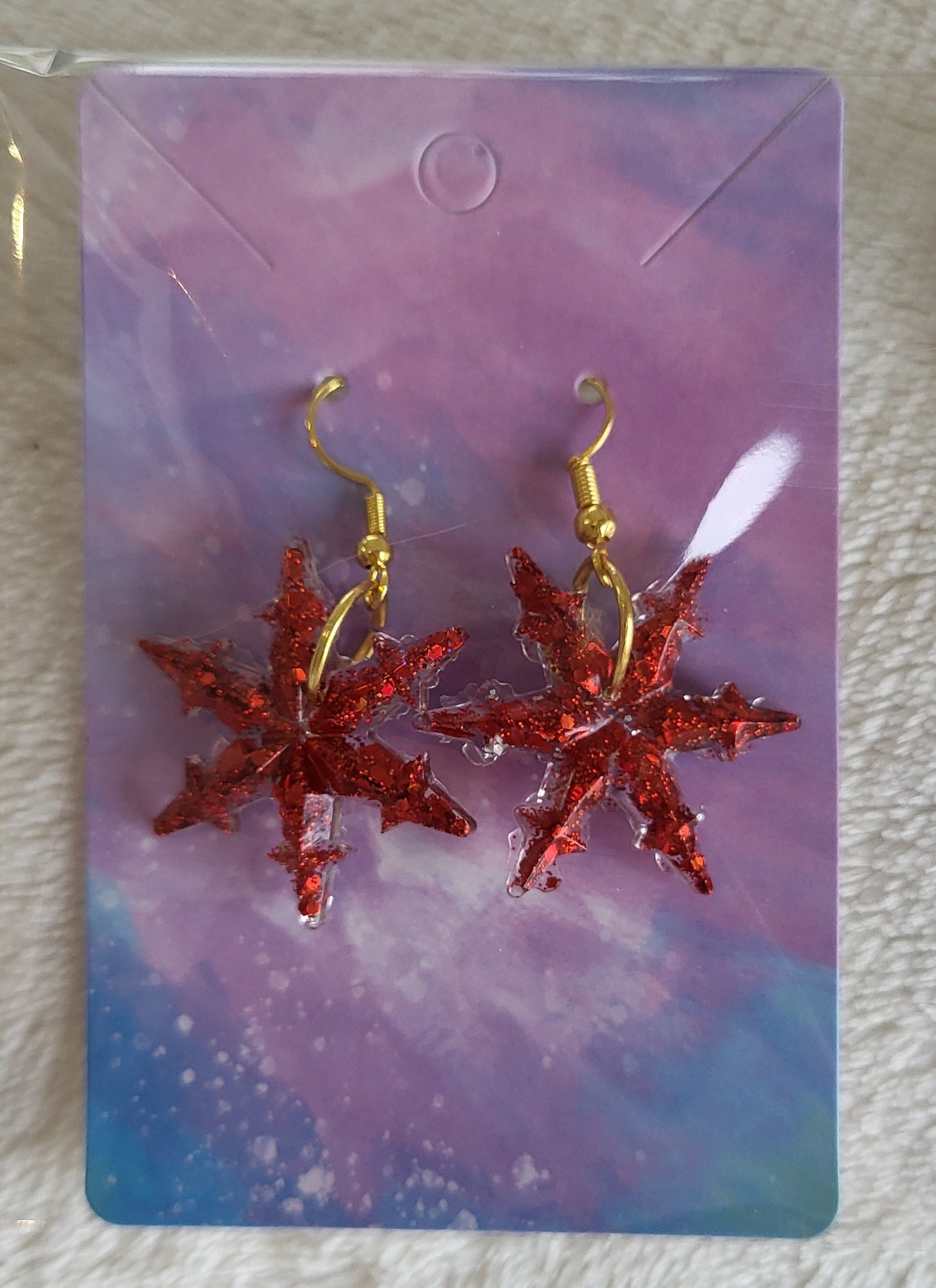 Boucles d’oreilles ❄️ flocons