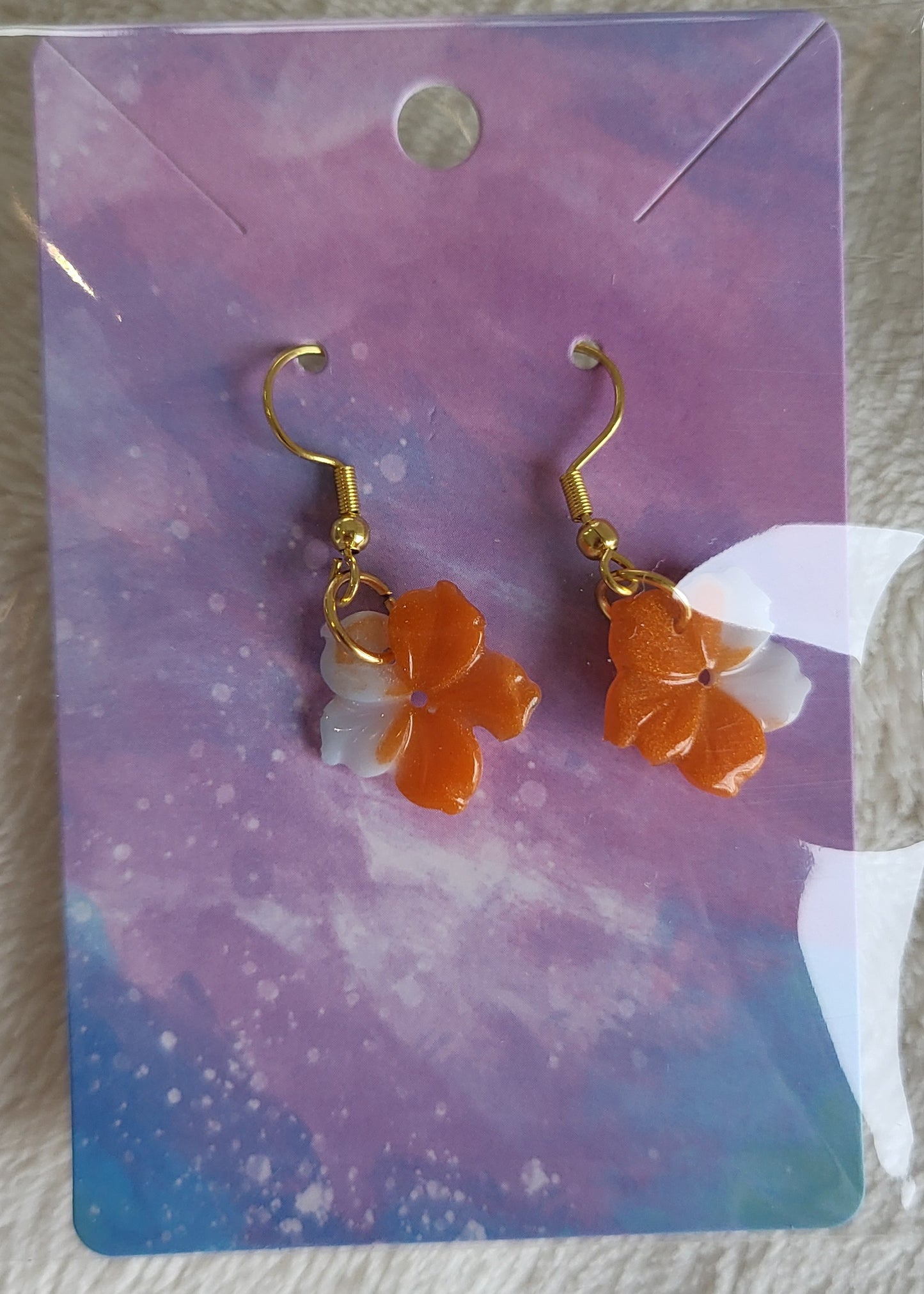 Boucles d’oreilles 🌸 fleurs