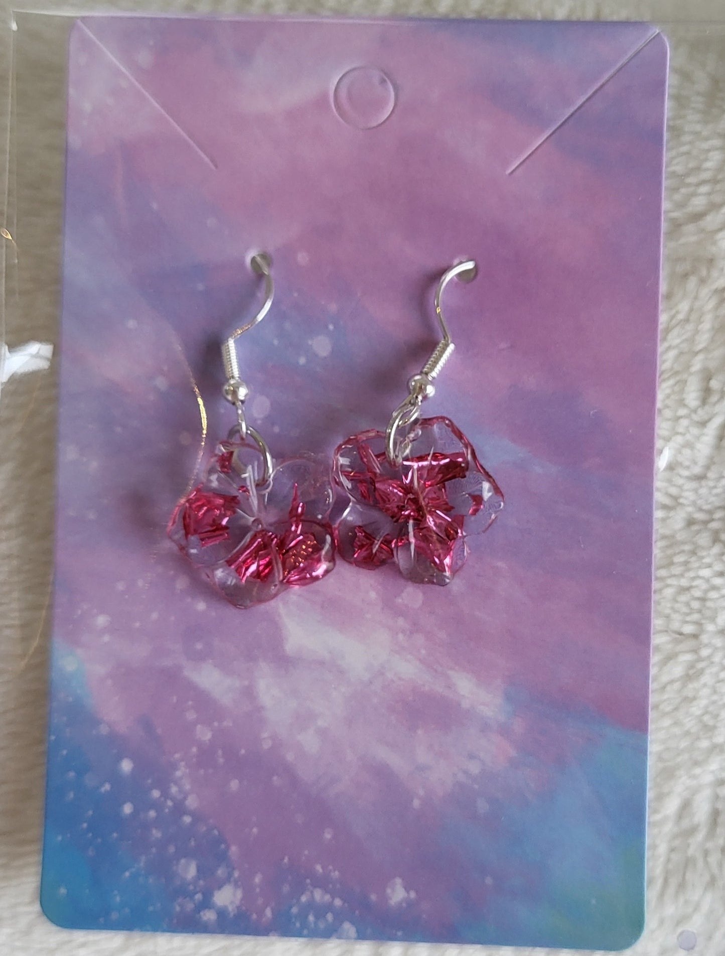 Boucles d’oreilles 🌸 fleurs